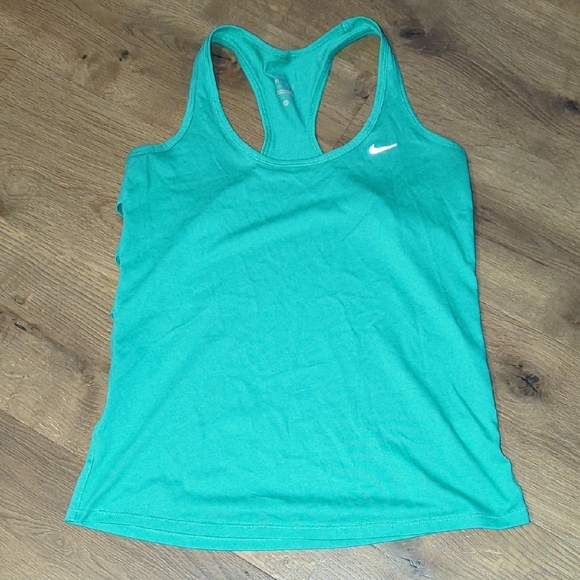 Nike Women's Vibrant Teal Tank Top - Picture 1 of 5